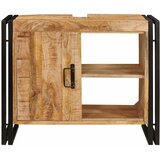 Ormarić za umivaonik Smeđa 71 x 33 x 58 cm Čvrsto drvo manga | Eponuda.ba