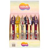 NEBULO Nebulo: Mezek gelno pisalo z radirko na gumb, več vrst, 1 kos | Shoptok.si