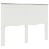 vidaXL Vzglavje z vzglavjem Bela 160 cm Konstruiran les, (5000110401) | Shoptok.si