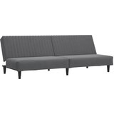 Maison Chic kavč - Sofa - Kanape dvosed z ležiščem temno siv žamet, (21726825) Cene