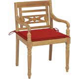 The Living Store Batavia stoli z blazinami 4 kosi trdna tikovina - Batavia Stol, (21494373) | Shoptok.si