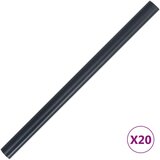  Vrtni zaslon za privatnost PVC 35 x 0 19 m mat tamnosivi | shoptok.hr