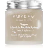Calendula Peptide Ageless Sleeping Mask pomirjajoča nočna maska proti gubam 110 g
