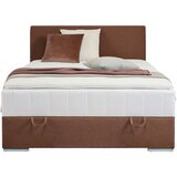 CARRYHOME POSTELJA Z VZMETNICO 90 cm x 200 cm , tekstil rjava | Shoptok.si