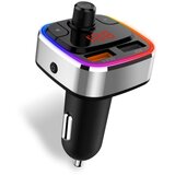 Connect IT CCC-9090-SL- led rgb fm predajnik za auto sa funkcijom handsfree, crna/srebrna | Eponuda.com