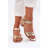 Maciejka Leather Ladies Sandals With Heel | shoptok.hr