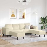 SOFA Krema 250 x 188 x 76 cm Kordura tekstil | shoptok.hr