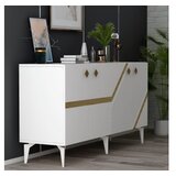 Hanah home iris - white, gold whitegold console | ePonuda.com