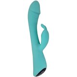 Tracy&#039;s Dog vibrator s stimulatorjem za klitoris (turkizen) | Shoptok.si