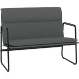  Klupa tamnosiva 100 x 64 x 80 cm od tkanine | shoptok.hr