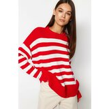 Trendyol Sweater - Red - Regular fit Cene
