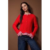 TRENDYOLMILLA Trendyol ženski duks model Twoaw26Hi00259, crvena-karirana | Eponuda.com