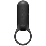 Tenga Obroček za penis - Smart Vibe, črn