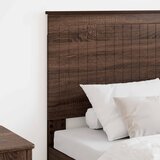  Uzglavlje s uzglavljem Smeđi hrast 80 cm Konstruirano drvo | shoptok.hr