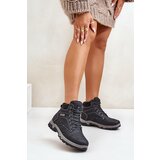 EVENTO Men's Insulated Trekking Shoes Made Of Eco Leather Navy Neramia | Shoptok.si