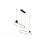 Rabalux Visilica Circado LED 48W crno zlato (72268) | ePonuda.com
