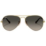 Ray-ban Unisex sunčane naočale Ray Ban RB 3025 SN Aviator Havana Collection XXL Gray (sive) Cijene