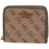 Guess Denarnice LTV AVIANA LARGE ZIP AROUND Črna | Shoptok.si