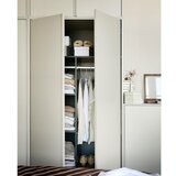 vtwonen Kremno bela modularna garderobna omara iz masivnega bora 150x110 cm Daily – | Shoptok.si