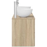  Set ormarića za kupaonicu 3 kom. Hrast sonoma - Hrast sonoma | shoptok.hr