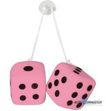 Lampa Accessories privezak kockice roze crne 37653 Cene