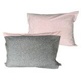 Jastučnica od Flanela 50x70cm Dva lica Roze/Siva boja ( VLK002030-dvalicaroze/siva )