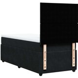 Box spring krevet s madracem crni 90x190 cm baršunasti | shoptok.hr