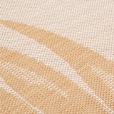 Vanjski tepih ravnog tkanja 120 x 170 cm s uzorkom lišća | shoptok.hr