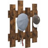  Vješalica za kapute na zidu Zidne Dimljeni hrast 60 x 3 x 82 cm | shoptok.hr