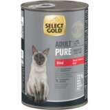 Select Gold Cat Adult pašteta govedina 400 g | Shoptok.si
