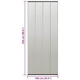  Zastor protiv insekata s mrežom crni 100 x 220 cm poliesterski | Eponuda.com