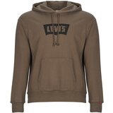 Levi's Puloverji PREMIUM GRAPHIC HOODIE Kostanjeva Cene