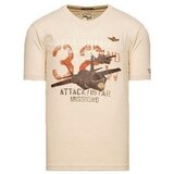 Aeronautica Militare Majice s kratkimi rokavi TS2472UJ0070873 Bež | Shoptok.si