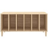 vidaXL Omarica za gramofonske plošče hrast sonoma 100x38x48 cm les | Shoptok.si