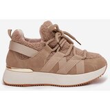Boto Insulated Women's Sneakers Platform Beige Juvira | shoptok.hr