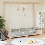 The Living Store Otroški posteljni okvir 80x200 cm trdna borovina - Otroški Posteljni Okvir, (21445547) | Shoptok.si