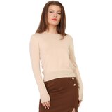 La Modeuse Puloverji 68941_P160822 Bež Cene