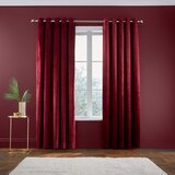 Catherine Lansfield Rdeče zavese za delno zatemnitev v kompletu 2 ks 168x229 cm Kingsley – | Shoptok.si