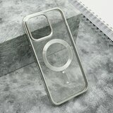  maska clear elegant magsafe za iphone 15 pro max/ srebrna Cene