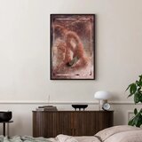  Slika - Space Flamingo (1 Part) Vertical 40x60 U crnom drvenom okviru | shoptok.hr