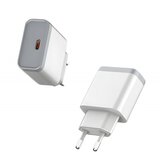  Kucni punjac LDNIO Q122 PPS PD,27W sa kablom Type-C na iPhone lightning kabel beli | Eponuda.com