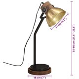 Stolna svjetiljka 25 W antikna mjedena 18x18x60 cm E27 | shoptok.hr