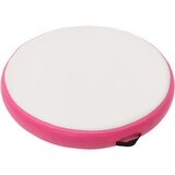  Gimnastička prostirka na napuhavanje 100x100x15 cm PVC roza | shoptok.hr