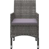  5-dijelni vrtni blagovaonski set sivi | shoptok.hr