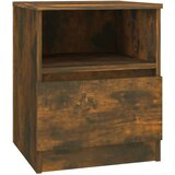  Noćni ormarići 2 kom boja dimljenog hrasta 40x40x50 cm drveni | shoptok.hr
