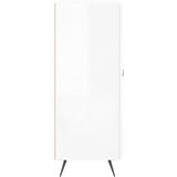  Komoda sjajna bijela 69,5x34x90 cm od konstruiranog drva | Eponuda.com