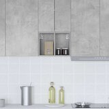 Viseći ormarić s pohranom Betonski sivi 30 x 29,5 x 40 cm | shoptok.hr