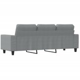  Trosjed od tkanine svjetlosivi 180 cm | Eponuda.com