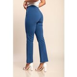 Fenzy Elegantne Pamučne Hlače Plave Boje | shoptok.hr