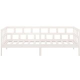  Dnevni ležaj bijeli 80 x 200 cm od masivne borovine | shoptok.hr